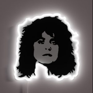 Retro Vintage Retro T Rex Marc Bolan Tribute RGB Neon Sign Retro Vintage Retro T Rex Marc Bolan Tribute RGB Neon Sign
