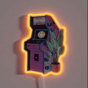 Retrowave Arcade RGB Neon Sign Retrowave Arcade RGB Neon Sign