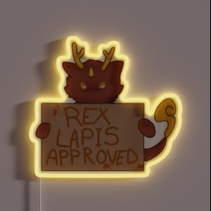 Rex Lapis Approved RGB Neon Sign Rex Lapis Approved RGB Neon Sign