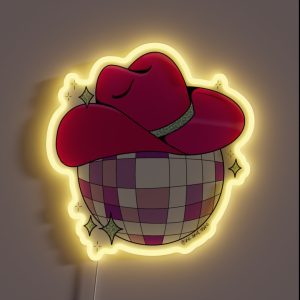 Rhinestone Cowgirl RGB Neon Sign Rhinestone Cowgirl RGB Neon Sign