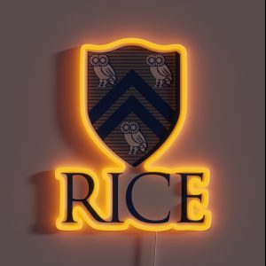 Rice University RGB Neon Sign