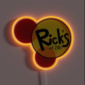 Ricks RGB Neon Sign