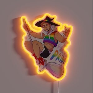Ride With Pride Gay RGB Neon Sign