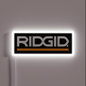 Ridgid Tools Logo 3 RGB Neon Sign