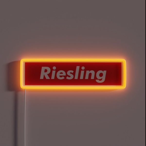 Riesling RGB Neon Sign