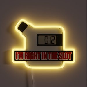 Right In The Slot RGB Neon Sign Right In The Slot RGB Neon Sign