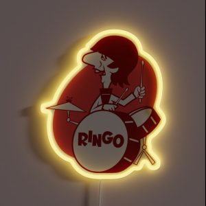 Ringo Drums RGB Neon Sign