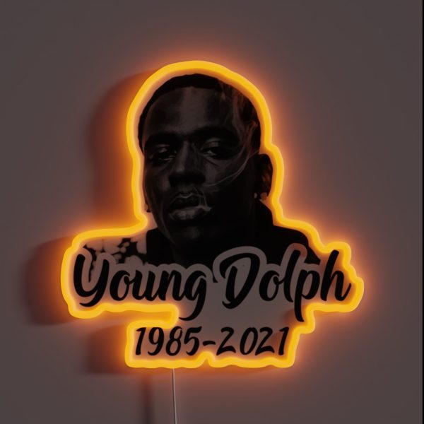 Rip Young Dolph Young Dolph RGB Neon Sign