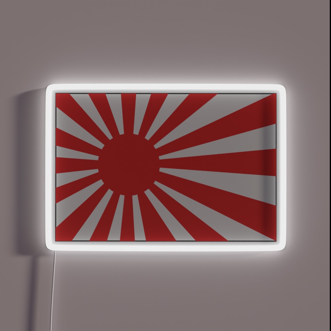 Rising Sun Japan JDM RGB Neon Sign Rising Sun Japan JDM RGB Neon Sign