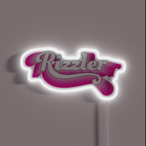 Rizzler RGB Neon Sign