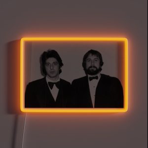 Robert De Niro And Al Pacino RGB Neon Sign