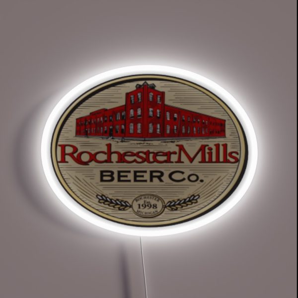 Rochester Mills Beer Co RGB Neon Sign