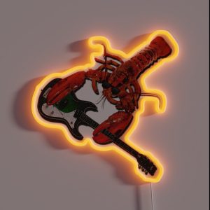 Rock And Roll Lobster RGB Neon Sign Rock And Roll Lobster RGB Neon Sign