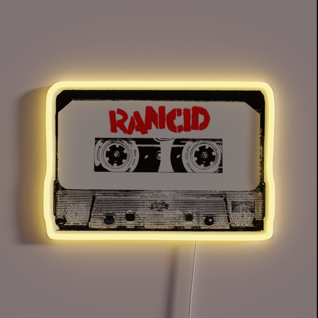 Rock Band Sabaton Rancid RGB Neon Sign Rock Band Sabaton Rancid RGB Neon Sign