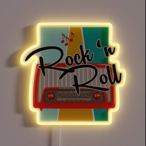 Rock N Roll RGB Neon Sign Rock N Roll RGB Neon Sign