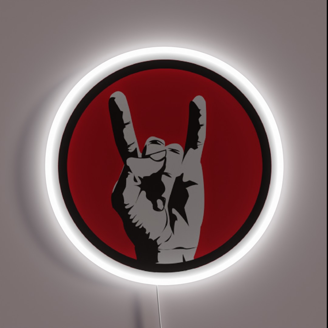 Rock On RGB Neon Sign Rock On RGB Neon Sign