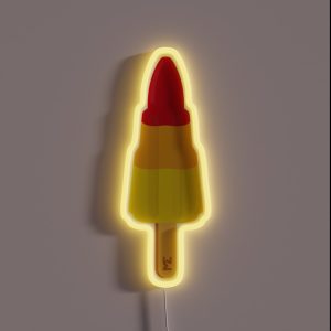 Rocket Ice Lolly RGB Neon Sign Rocket Ice Lolly RGB Neon Sign