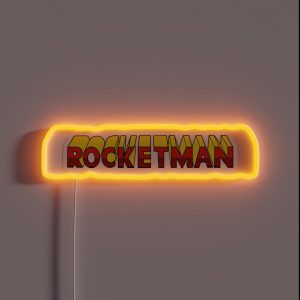 Rocket Man RGB Neon Sign Rocket Man RGB Neon Sign