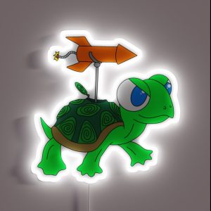 Rocket Turtle RGB Neon Sign Rocket Turtle RGB Neon Sign
