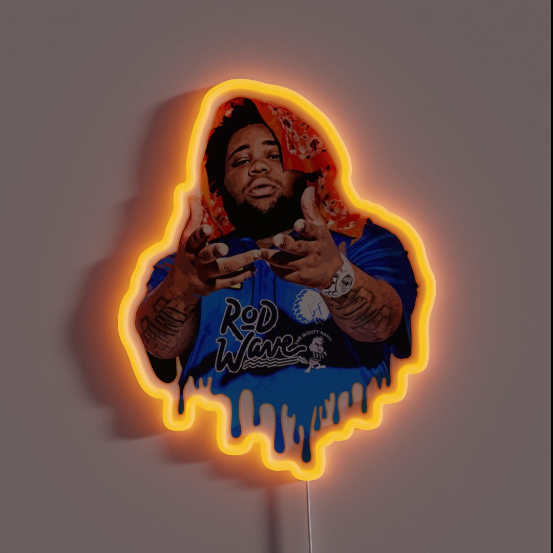 Rod Wave V2 RGB Neon Sign Rod Wave V2 RGB Neon Sign
