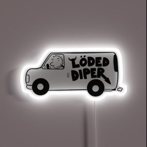 Roderick Loded Diper RGB Neon Sign