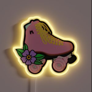 Roller Skating RGB Neon Sign