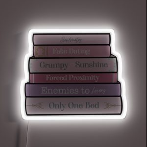 Romance Tropes RGB Neon Sign Romance Tropes RGB Neon Sign