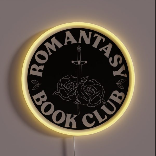 Romantasy Book Club RGB Neon Sign