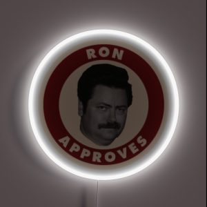 Ron Approves RGB Neon Sign