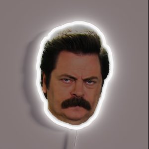 Ron Face RGB Neon Sign