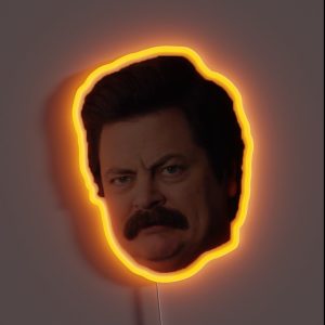Ron Face RGB Neon Sign