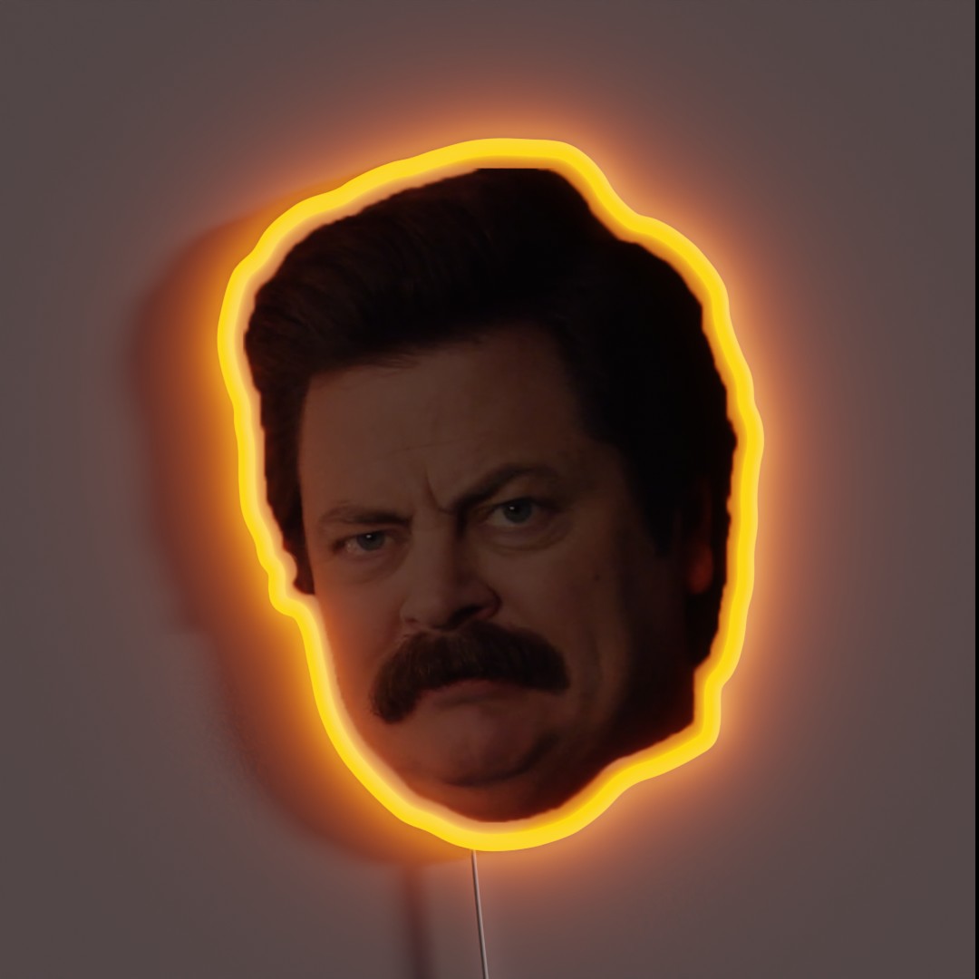 Ron Face RGB Neon Sign Ron Face RGB Neon Sign