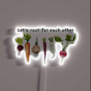 Root For Each Other RGB Neon Sign Root For Each Other RGB Neon Sign