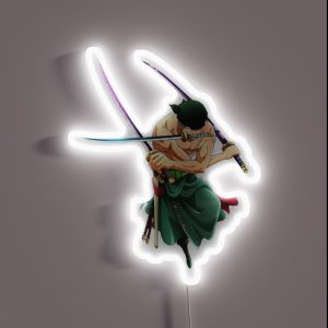 Roronoa Zoro One Piece RGB Neon Sign Roronoa Zoro One Piece RGB Neon Sign