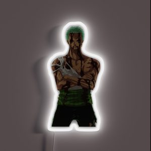 Roronoa Zoro One Piece RGB Neon Sign