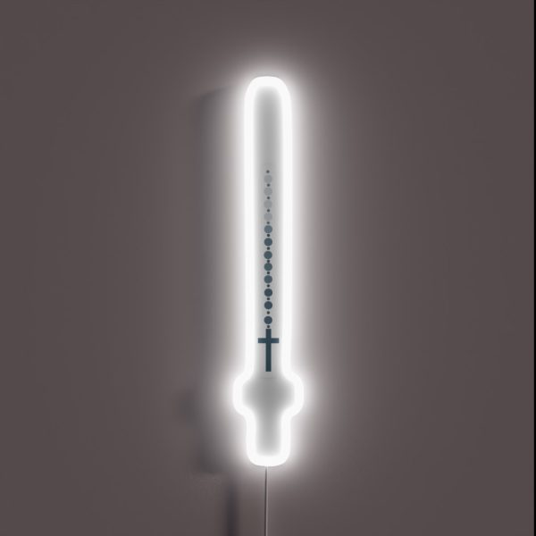 Rosary Beads RGB Neon Sign
