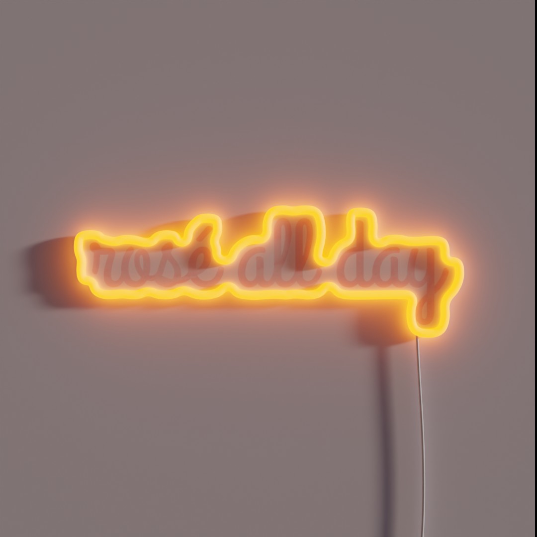 Rose All Day RGB Neon Sign Rose All Day RGB Neon Sign