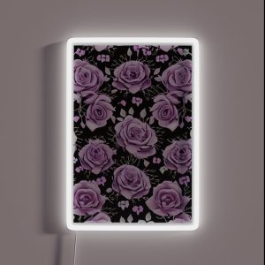 Rose Pattern RGB Neon Sign Rose Pattern RGB Neon Sign