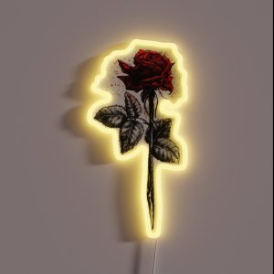 Rose RGB Neon Sign