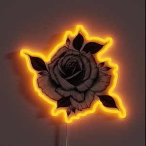 Rose RGB Neon Sign