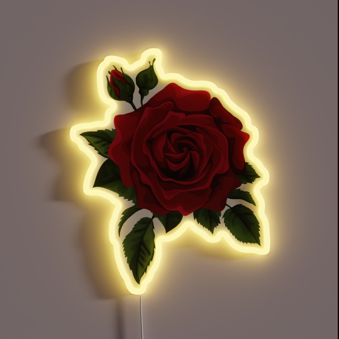 Rose RGB Neon Sign Rose RGB Neon Sign