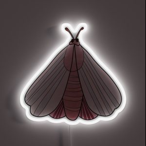 Rosy Pink Moth RGB Neon Sign Rosy Pink Moth RGB Neon Sign