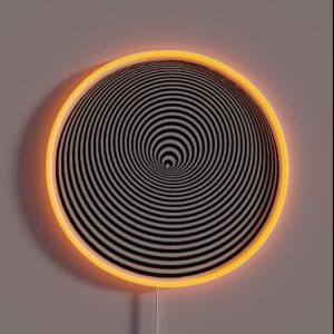 Round RGB Neon Sign
