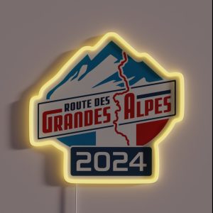 Route Des Grandes Alpes Version 2 0 2024 RGB Neon Sign