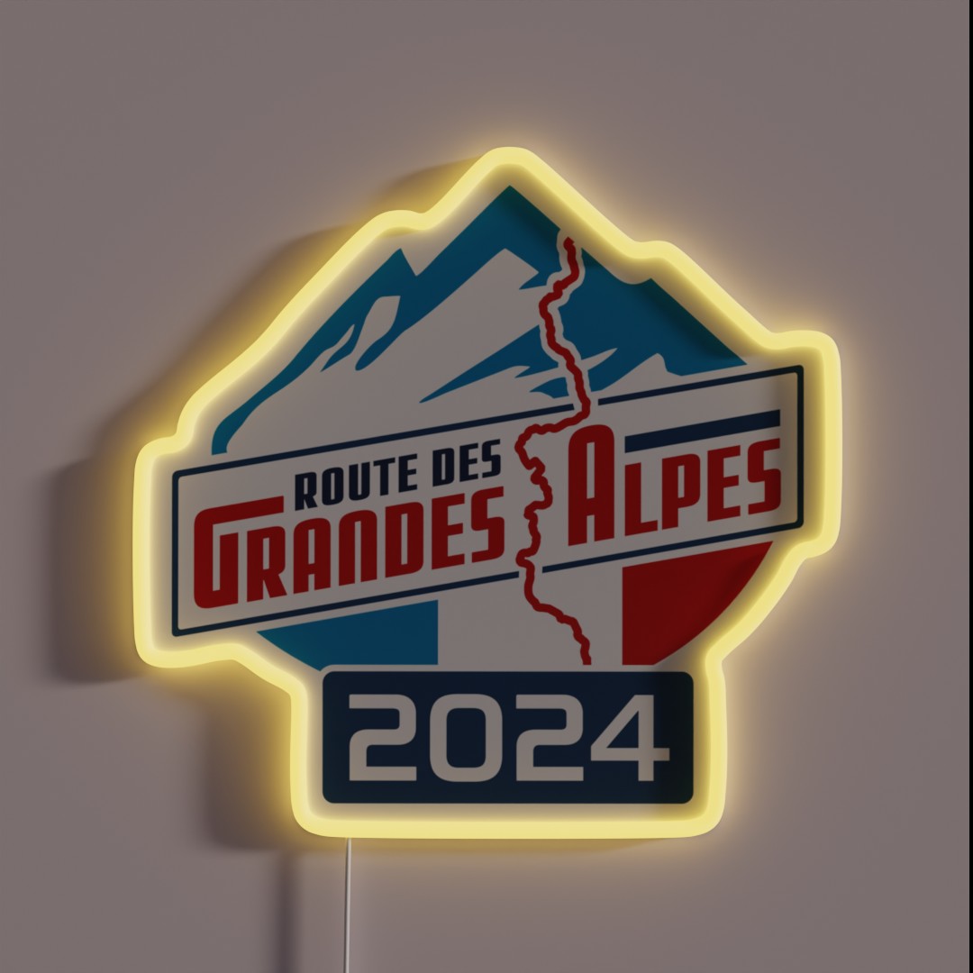 Route Des Grandes Alpes Version 2 0 2024 RGB Neon Sign Route Des Grandes Alpes Version 2 0 2024 RGB Neon Sign