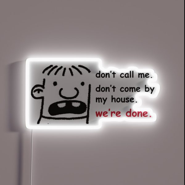 Rowley Quote RGB Neon Sign