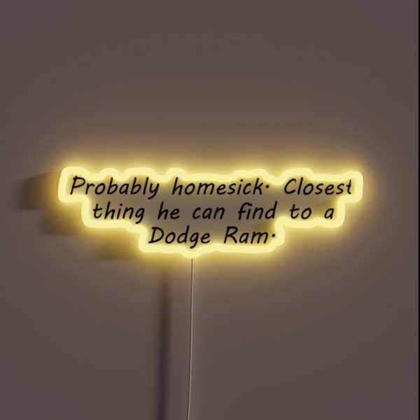 Roy Kent Quote 2 RGB Neon Sign