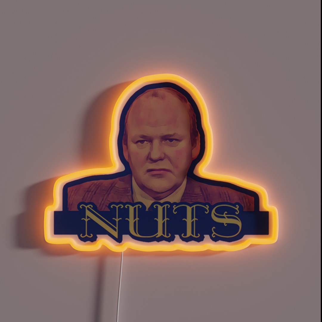Roy Kinnear Mr Salt NUTS RGB Neon Sign Roy Kinnear Mr Salt NUTS RGB Neon Sign