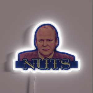 Roy Kinnear Mr Salt NUTS RGB Neon Sign