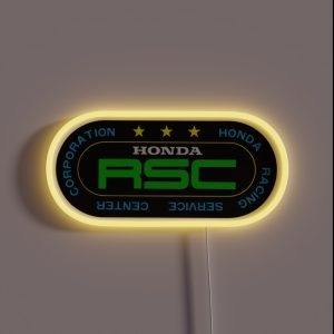 RSC Superbike Endurance Team RGB Neon Sign